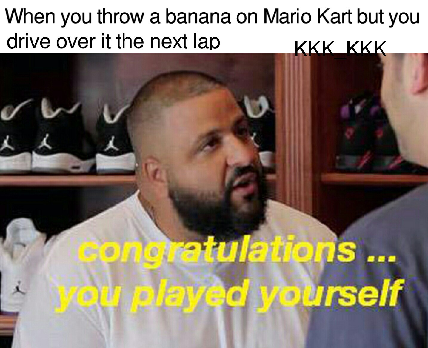 Damn bananas - meme