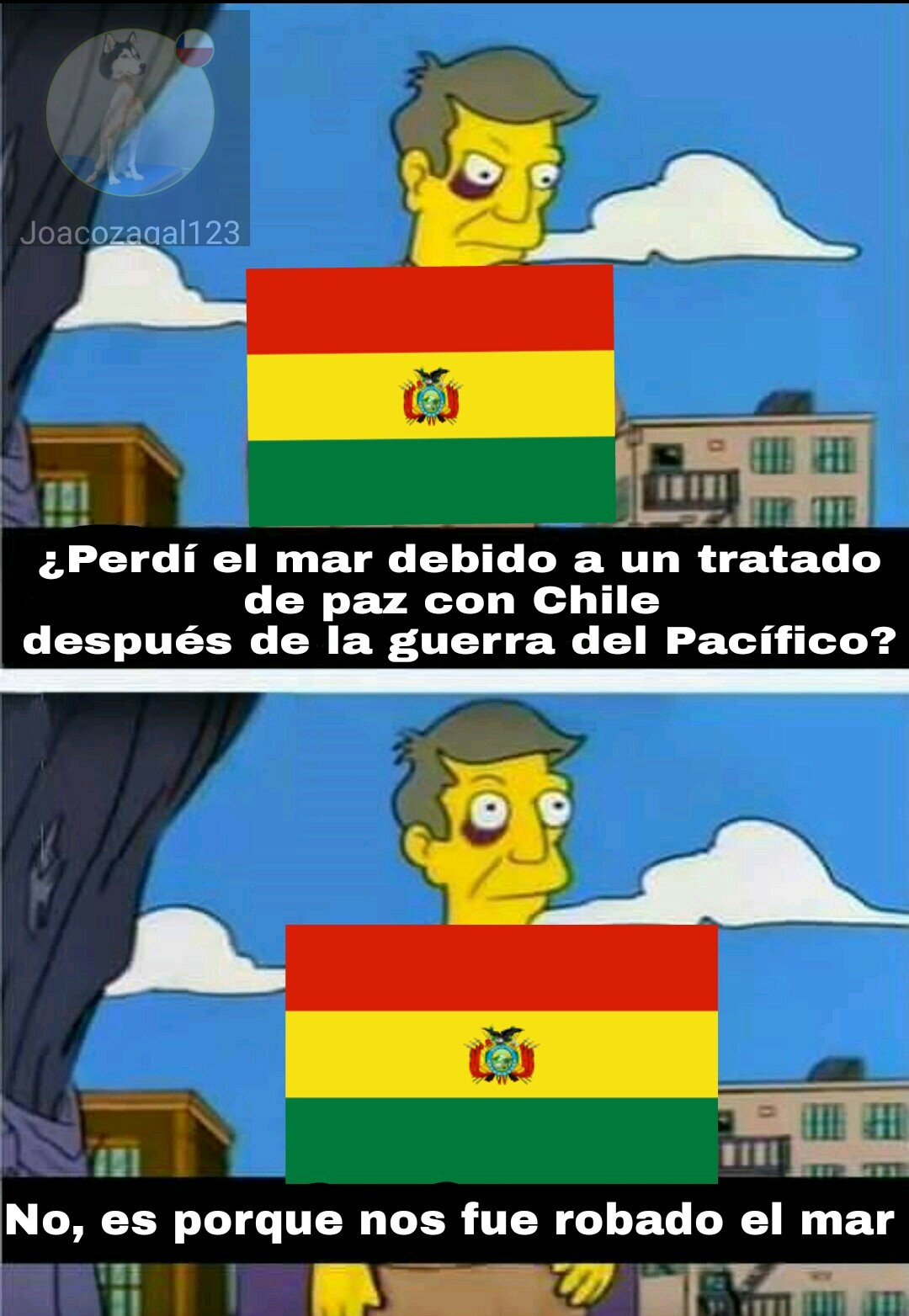 Estos bolivianos - meme