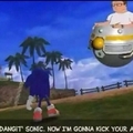 Sonic about to get fucked up