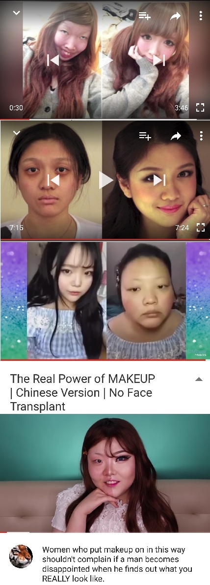 makeup asian - meme
