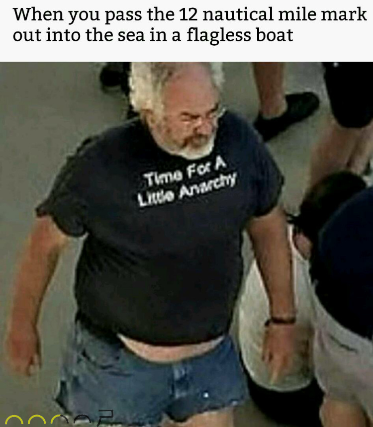 "Law" of the Seas - meme