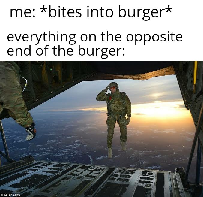 Burger troll - meme