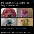 Clifford the big red dog got a new flim 2021