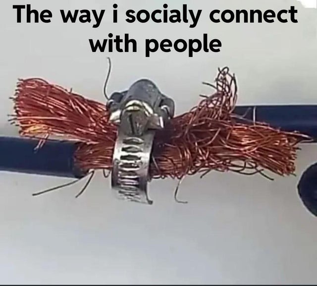 connecting with people - meme