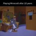 Playing Minecraft after 10 years