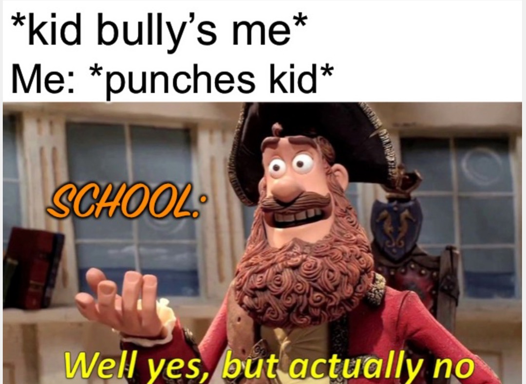 School be like - meme