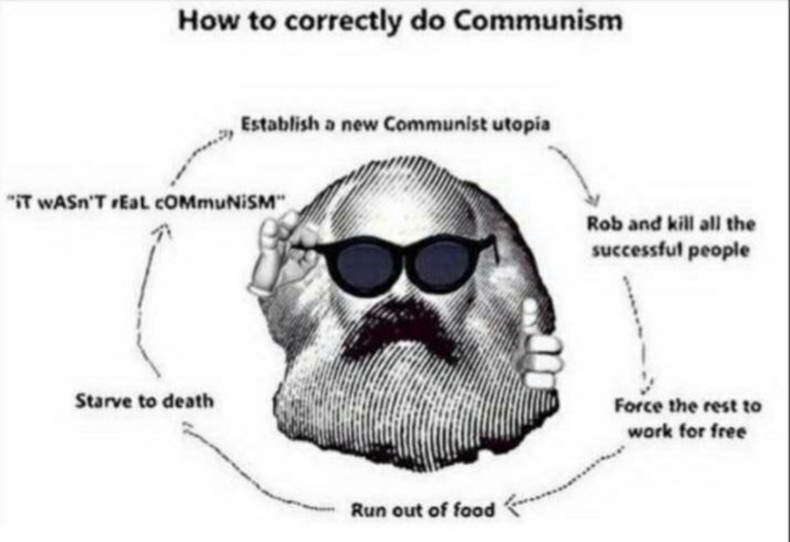 school never taught us what communism was lmao fuckin american educational system - meme