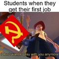 Commie Students be like