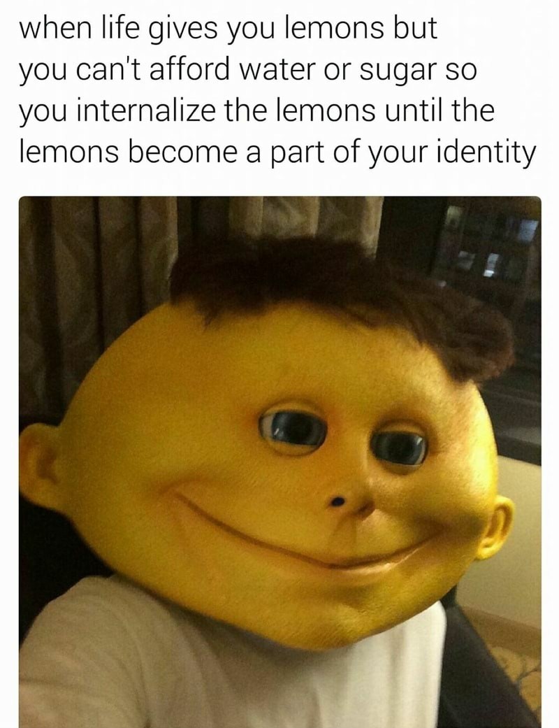 Lemonhead lol - meme