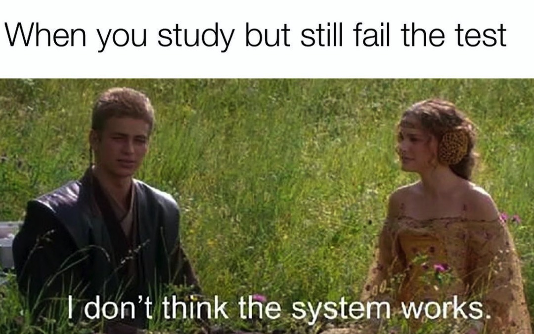 i don't think then system works - meme