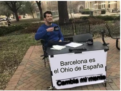 Barcelona=Ohio - meme