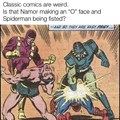 Marvel getting a little strange back in the day