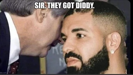 Diddy arrested in NY meme