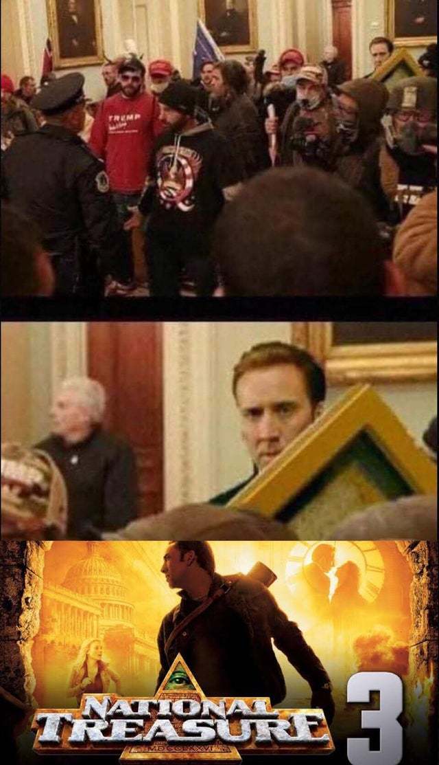 National Treasure 3 - meme