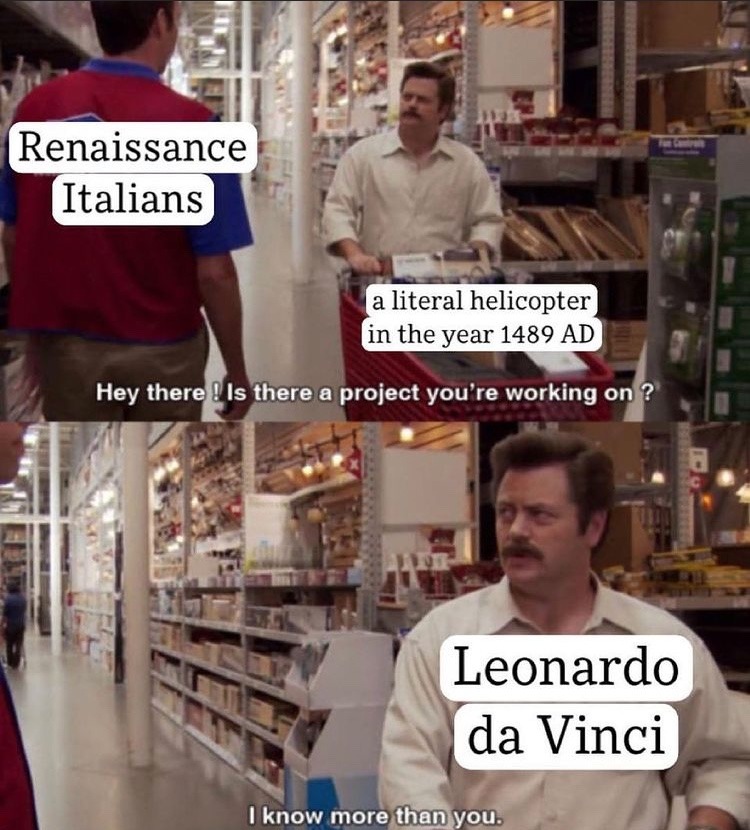 Leonardo - meme