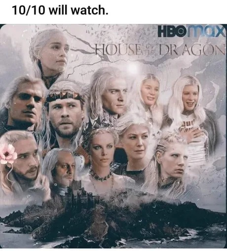 first episode of house of the dragon meme