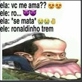 Ronaldinho trem