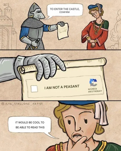 Captcha medieval edition - meme
