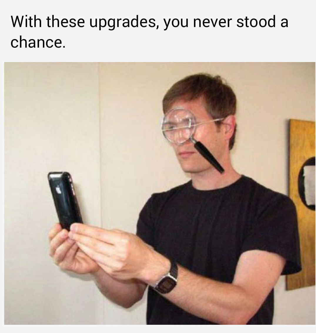Upgrades - meme
