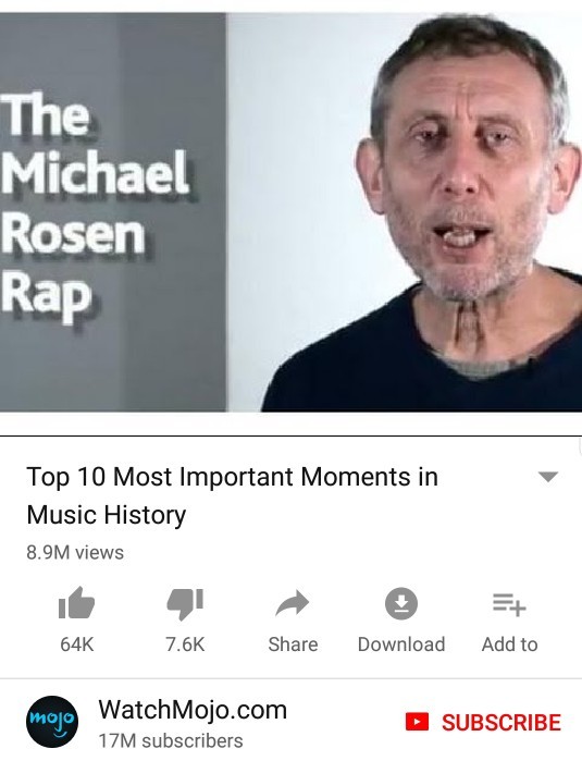 Michael Rosen - meme