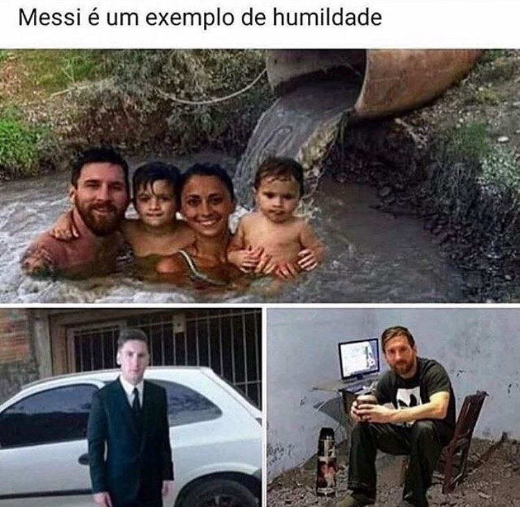 0 meme perfeito não exis Messi careca: - iFunny Brazil