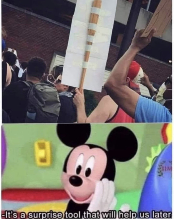 oh no Mickey - meme