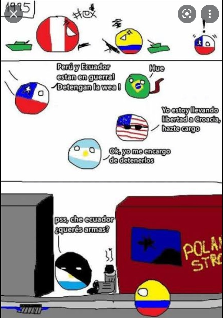 Comic robado, y aparte de eso, countryballs,argentinos de mierda :darkstare: - meme