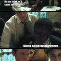 How black is serious