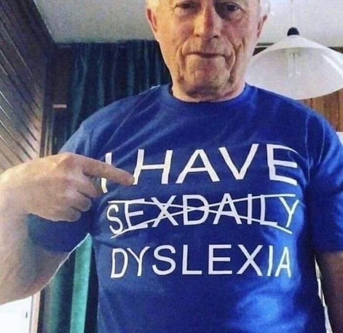 Cursed dyslexia - meme