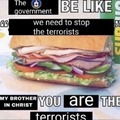 you are the terrorists
