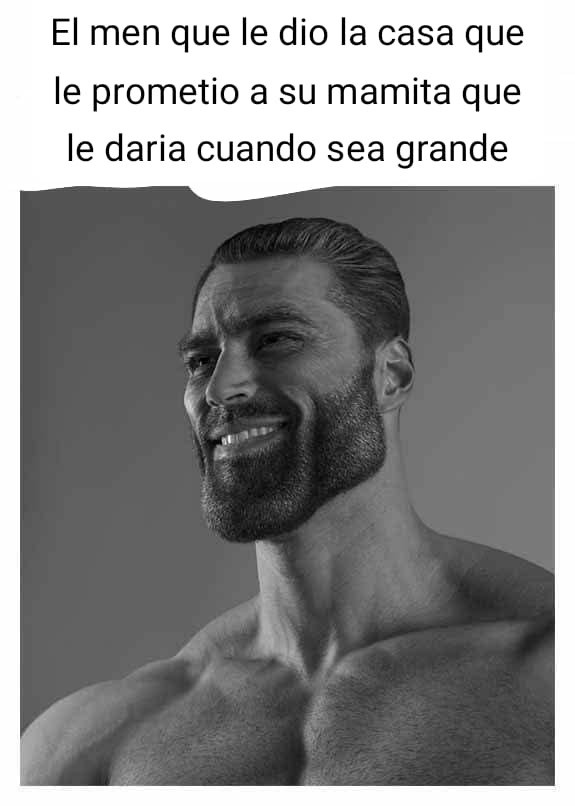 Todo un chad - meme