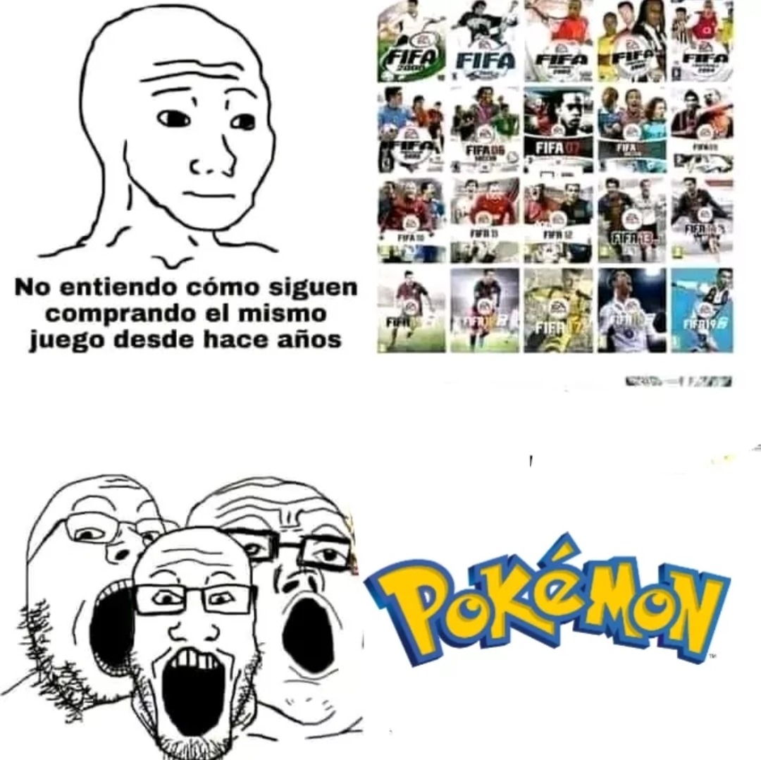 y que creen que cosas deban mejorar en la franquicia además de darle mas tiempo a los desarrolladores a la hora de hacer el juego? - meme