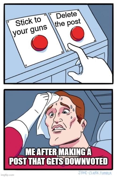 post deleted in fear - meme