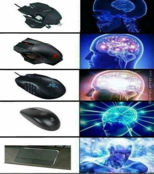Different types of mouse - meme