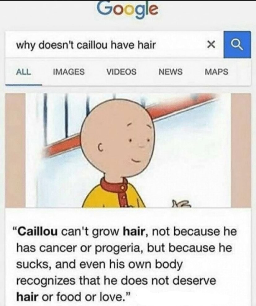 Bald little shit - meme