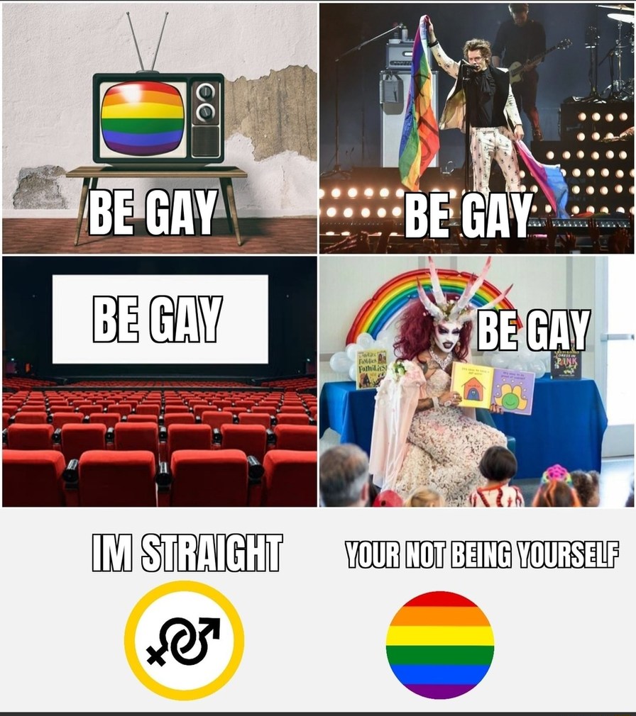 Be gay - meme