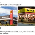 Waffle House staff like ufc fighters