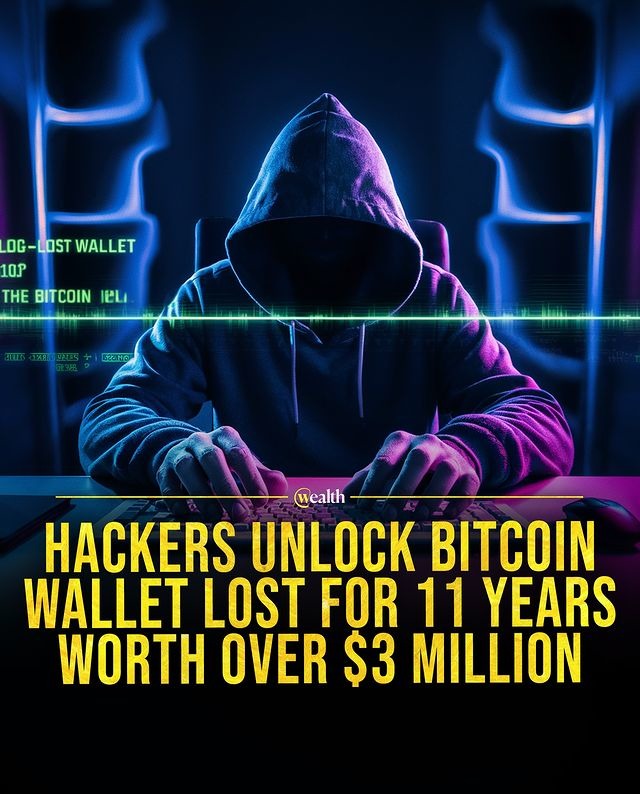 Hackers unlock Bitcoin wallet - meme
