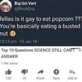 Why eating popcorn is gay