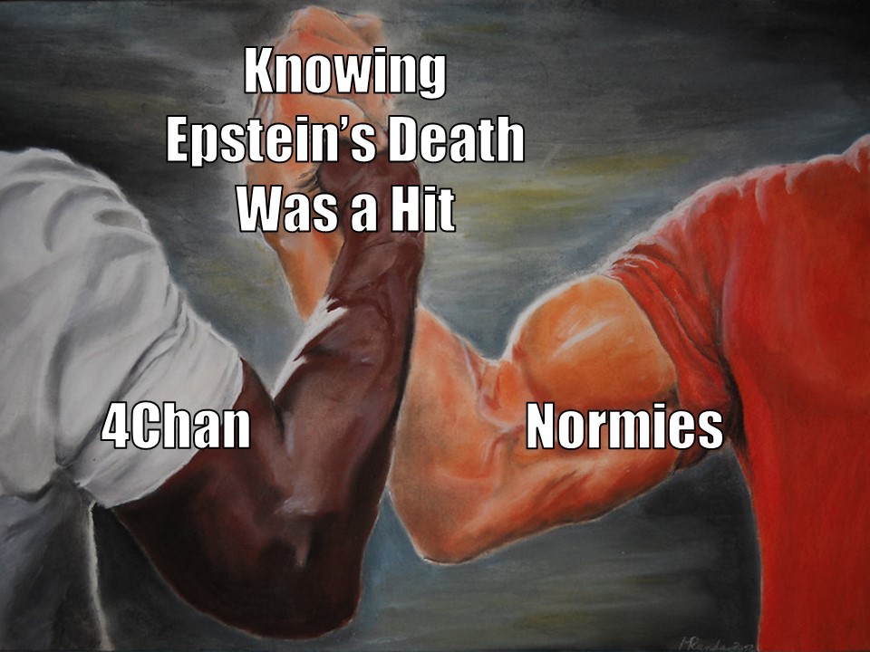 Epstein Epic Handshake - meme