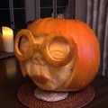 Edna Moda crafteada en calabaza para Halloween