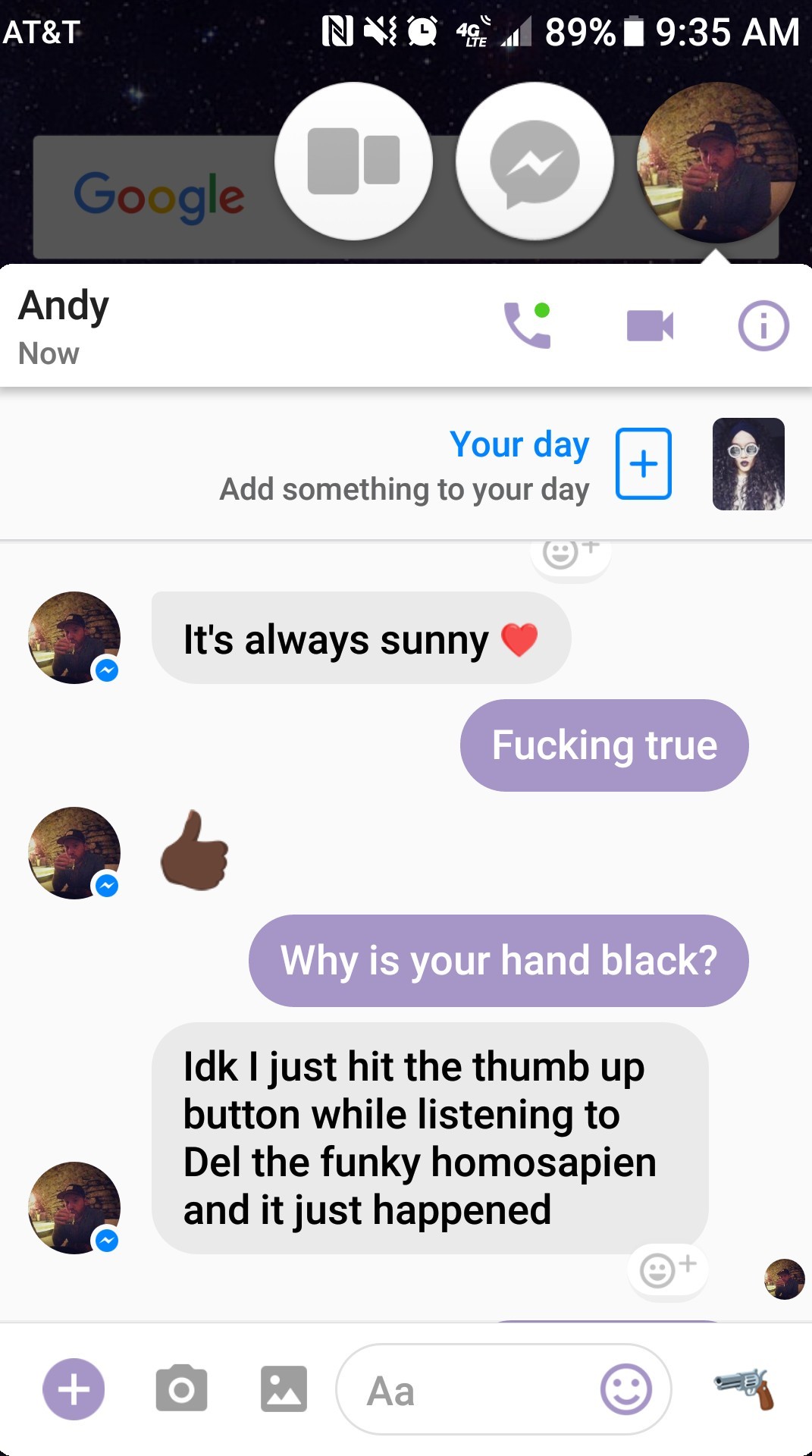 White friend turned black - meme
