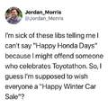 Happy winter car sale