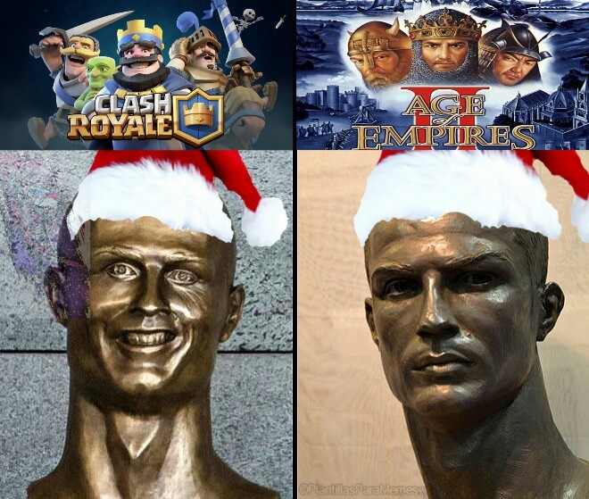 Clash Royal vs Age of Empires 2 - meme