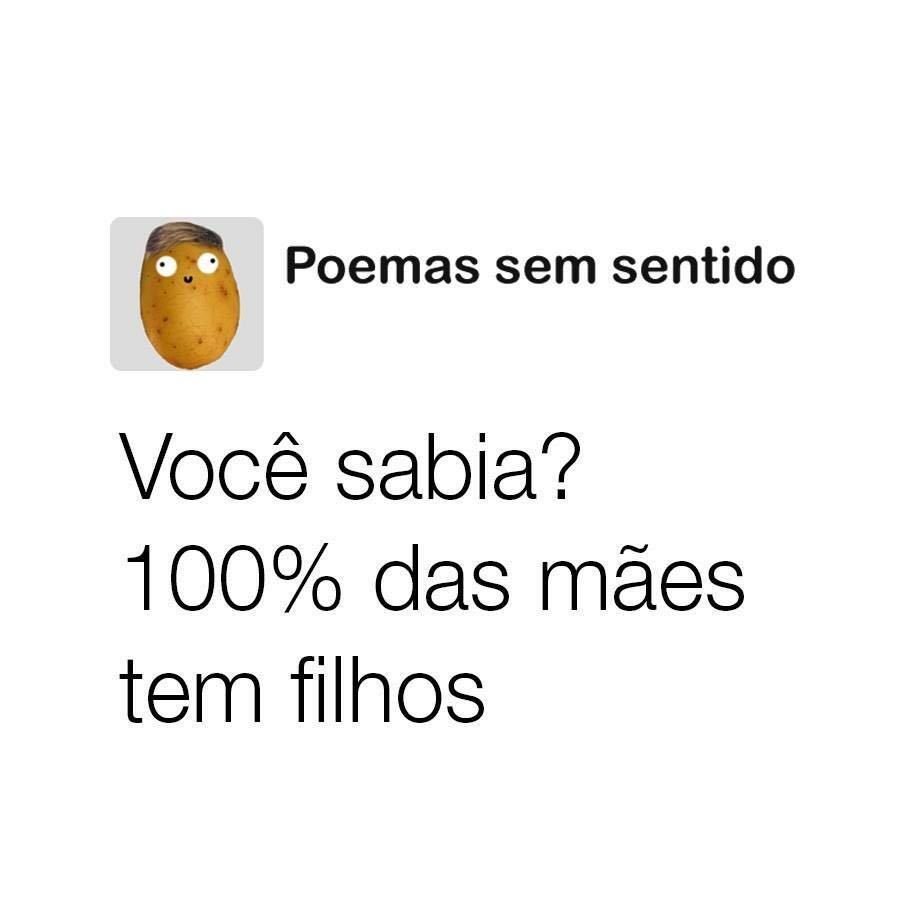 Você sabia? - meme