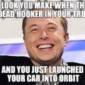 The reason why Elon Musk launched a car into orbit