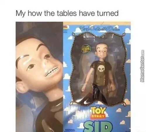 Tables turned - meme
