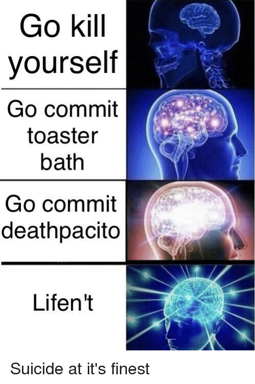 go commit die - meme