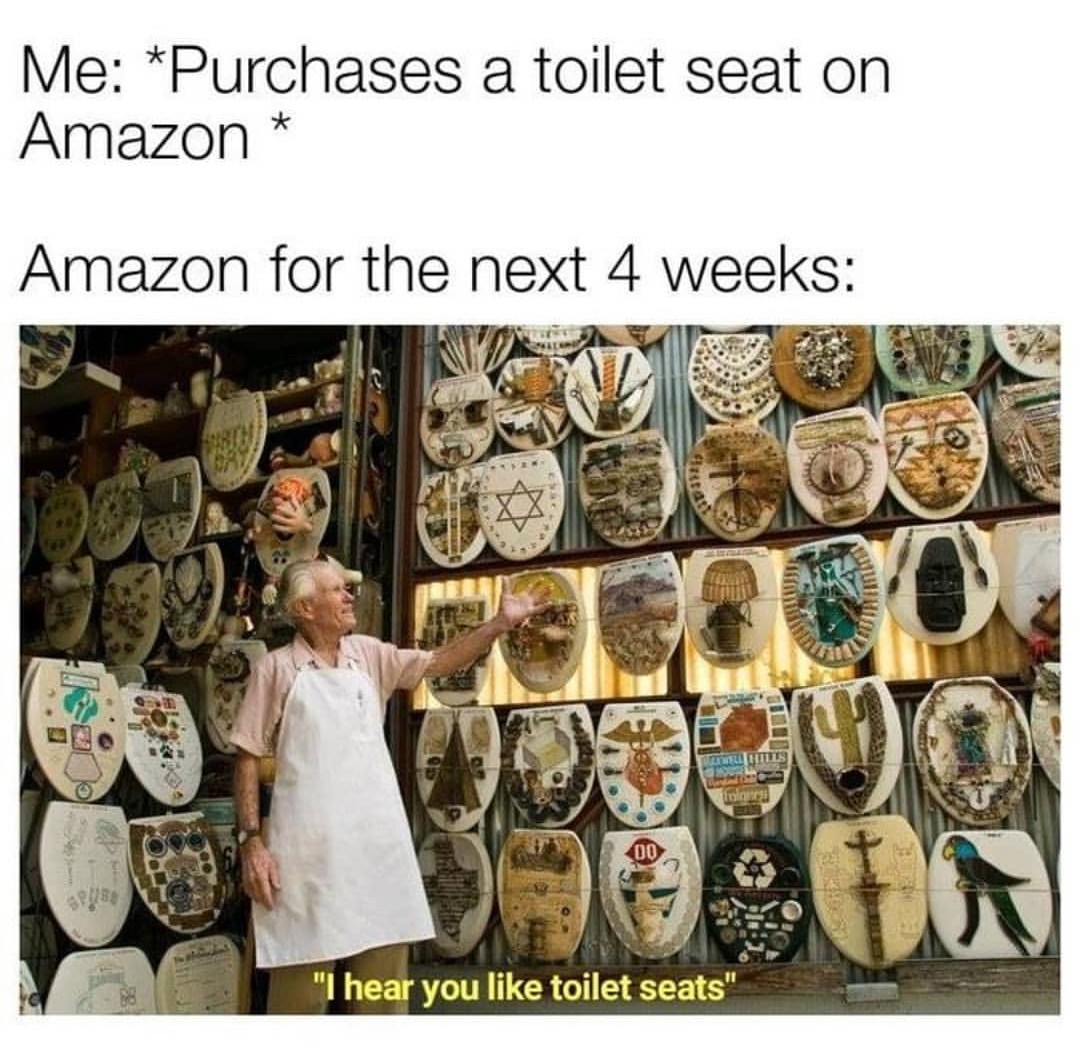 toilet seats are against my religion - meme