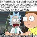 I registered on Pornhub to comment